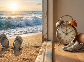 Slim terugkomen na vakantie. Voorzichtige opbouw in 3 weken